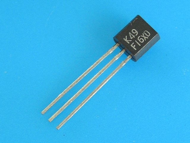 Tranzistor 2SK49F N-FET/J-FET 20V 10mA