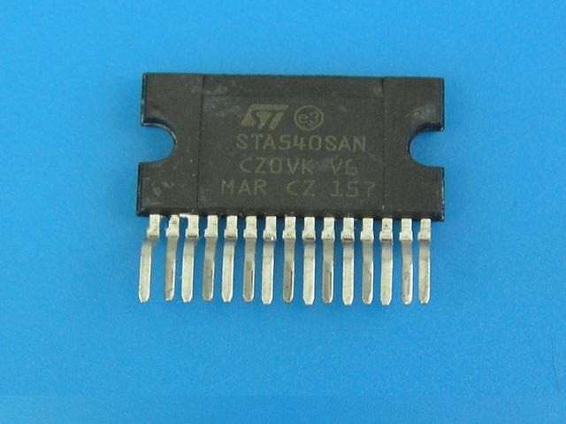 STA540SAN - Integrovaný obvod NF-KS 22V 3.5A 4x10W / 2x26W