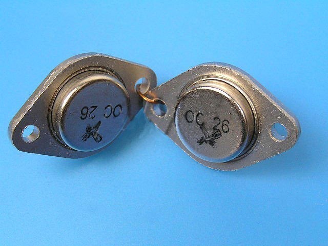 OC27 PNP Tranzistorový pár pre NF výkonové zosilovače