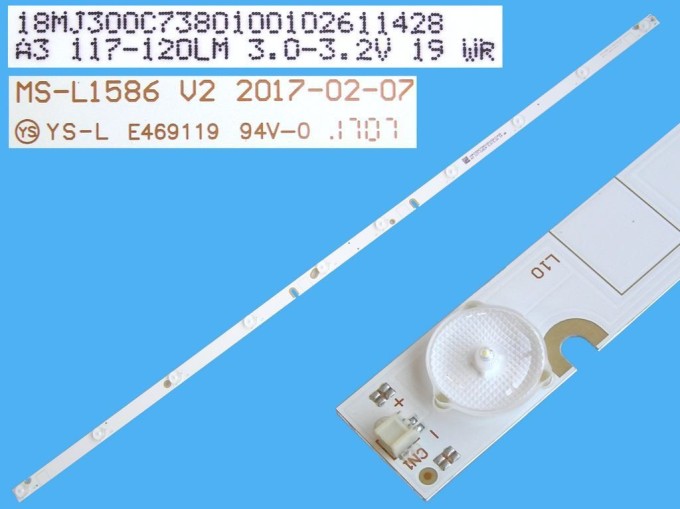 LED podsvietenie 985mm, 10 LED - MS-L1586 V2