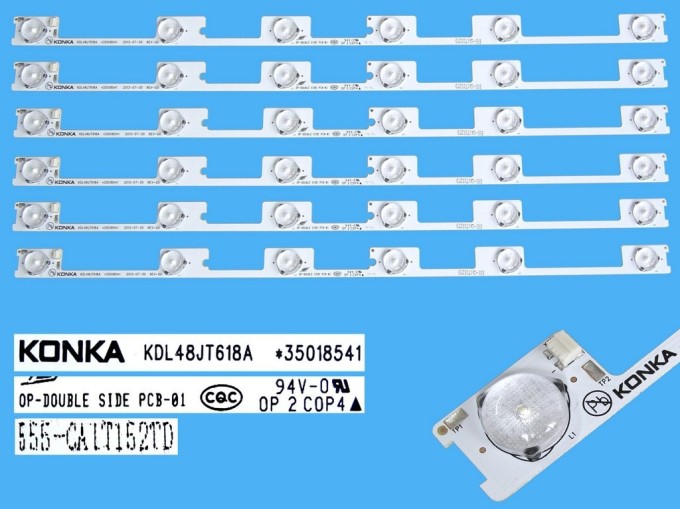 LED podsvietenie 442mm, 6LED sada Sencor pre LCD TV