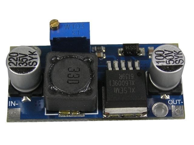 Modul step-up menič XL6009 5-37V / 1,5A (3A)