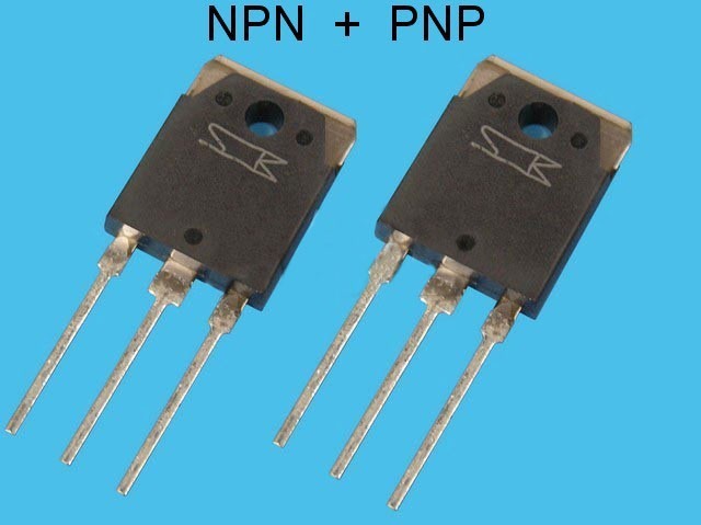 MN2488 + MP1620 - Komplementárny pár tranzistorov pre NF výkonové zosilňovače