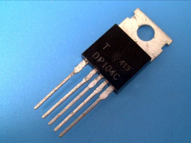 DP104C - Výkonový obvod impulzného zdroja