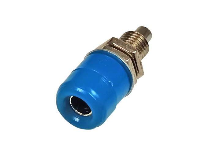 Panelová zdierka 16A modrá RC170-BL