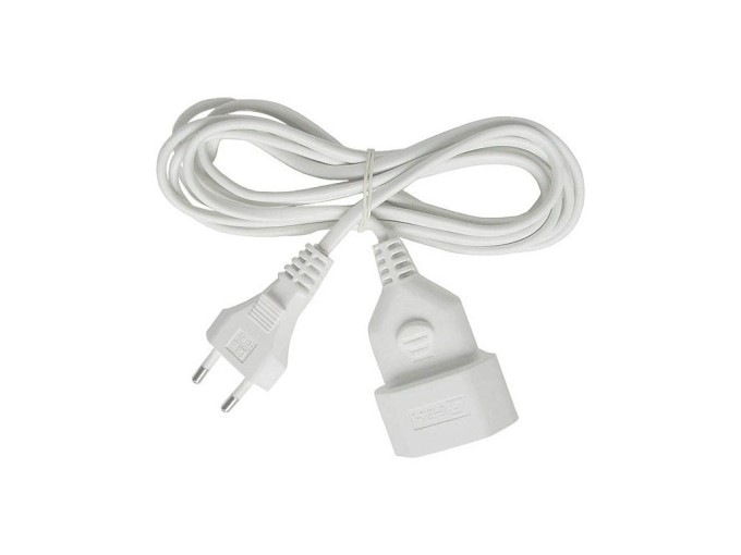 Predlžovací kábel 230V 2,5A dvojpinový 3m