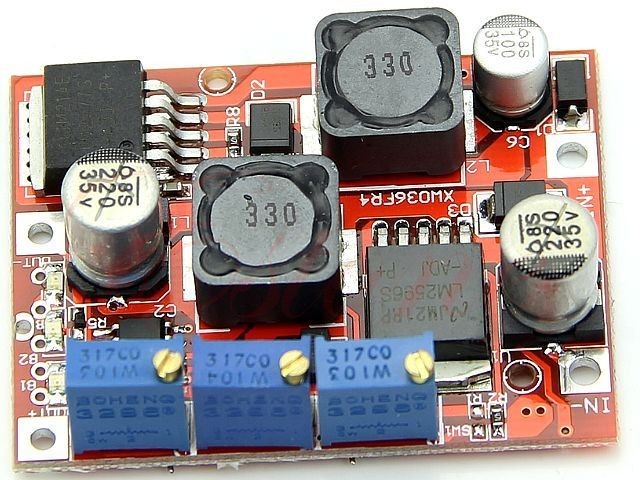Modul step-down a step-up menič 1,2 - 37V / 1,5A (3A)