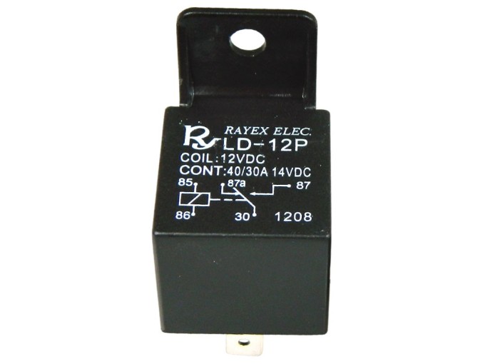 Automobilové relé 12V 40A LD-12P