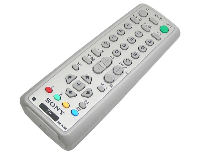 Originálny diaľkový ovládač RMW100 / RM-W100 pre TV Sony