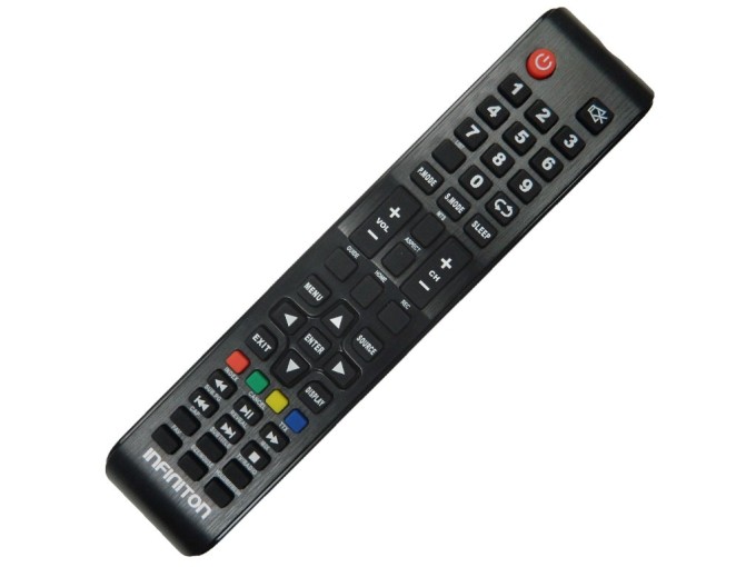 Originálny diaľkový ovládač INTV-40LA580 Infiniton