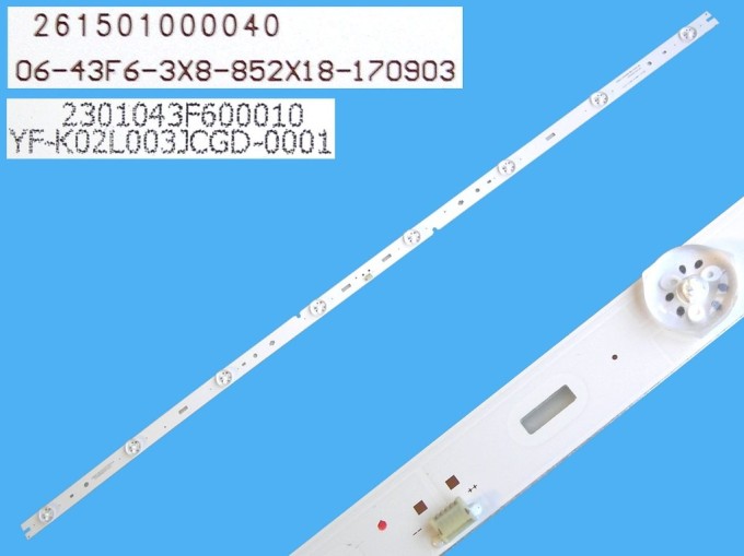 LED podsvit 852mm pre LCD panel 43"