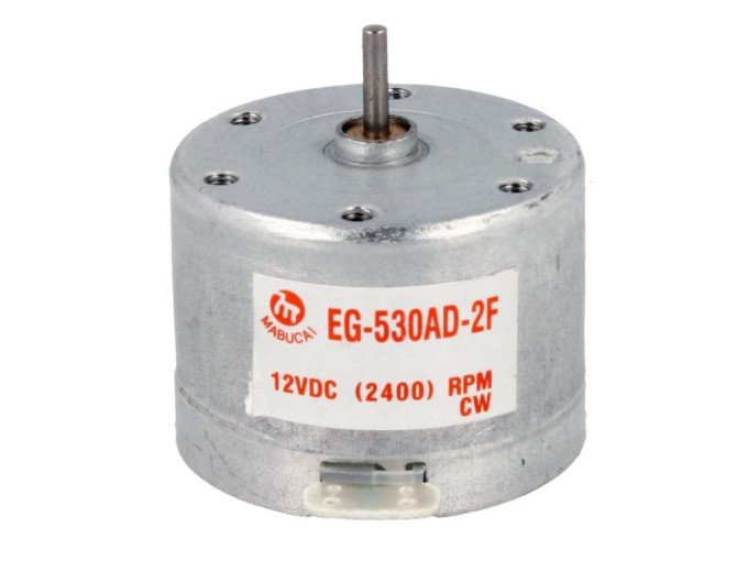 Motor magnetofónu 12V CW EG-530AD-2F Mabuchi