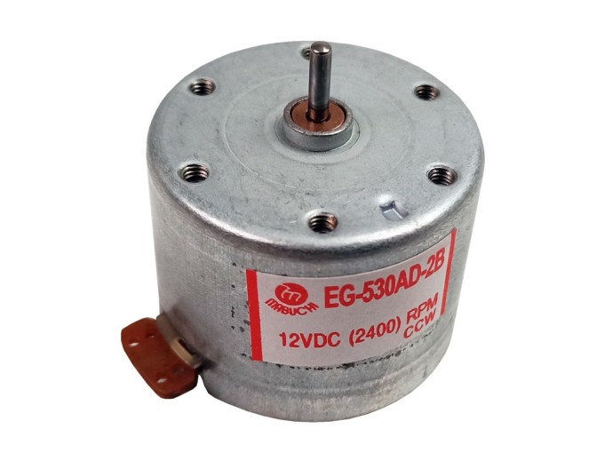 Motor magnetofónu 12V CCW EG-530AD-2B Mabuchi