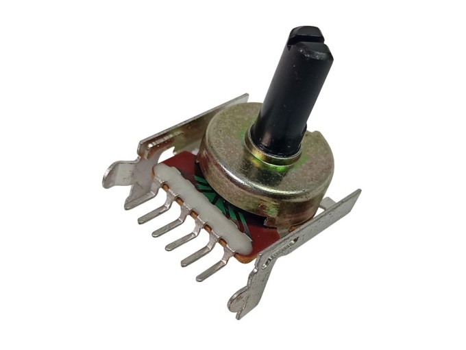 Potenciometer stereo otočný 50kΩ A č.12