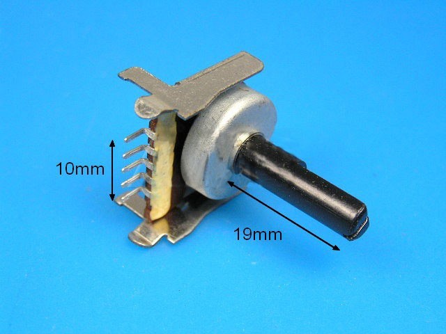 Potenciometer stereo 50kΩ č.10