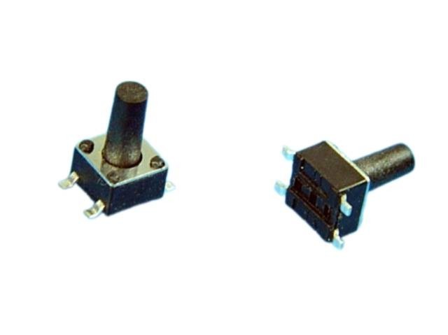 Mikrotlačítko SMD 4,5 x 4,5 mm - 8 mm výška