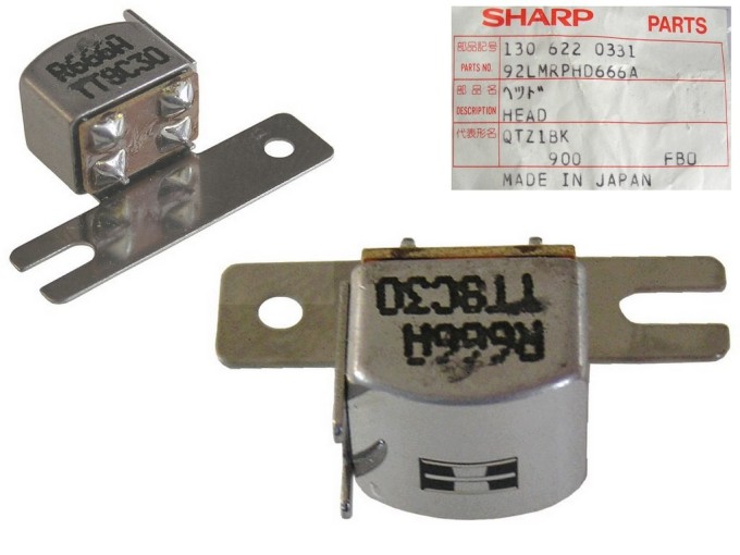 Hlava stereo 210 ohm 92LMRPHD666A pre SHARP R666A