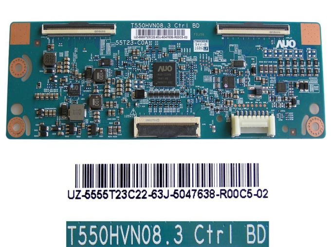 LCD T-CON modul T550HVN08.3 a TCON board UZ-5555T23C22
