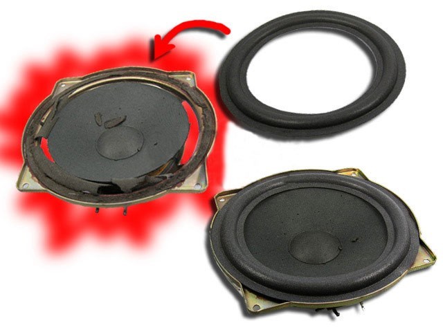 Záväz reproduktora 130 mm SG13 z pieňovej gumy