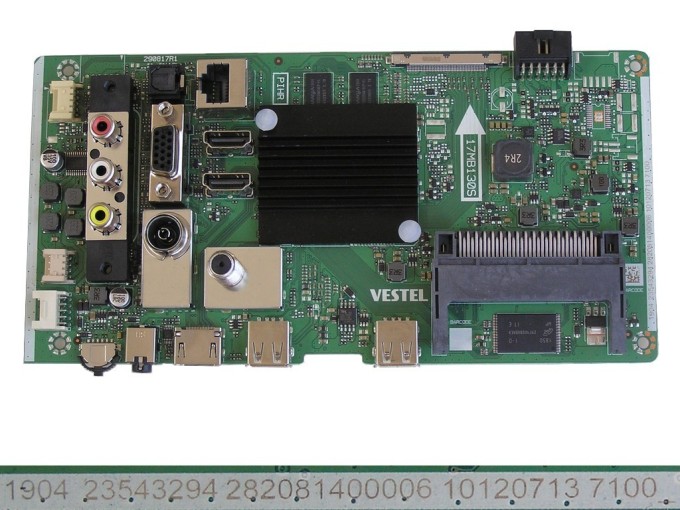 Základná doska LCD 17MB130S pre TOSHIBA 55V5863DG