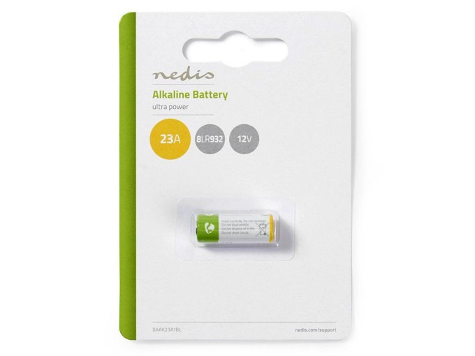 12V Alkalická Batéria 23A Nedis