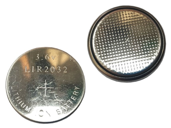 LiR2032 Nabíjacia Batéria Li-ion 3,6V 40mAh