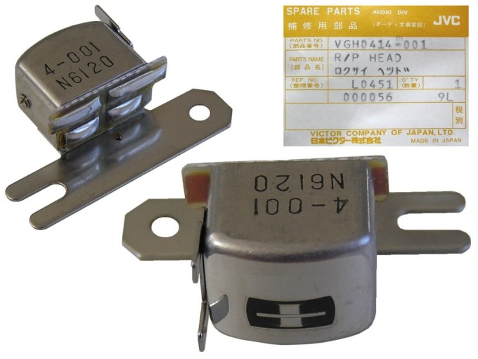 Hlava stereo 220 ohm VGH0414-0101 pre kazetové magnetofóny