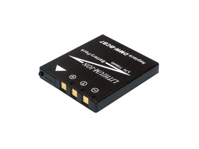 Batéria Panasonic DMW-BCB7, CGA-S004 - Neoriginálna Li-Ion 710mAh