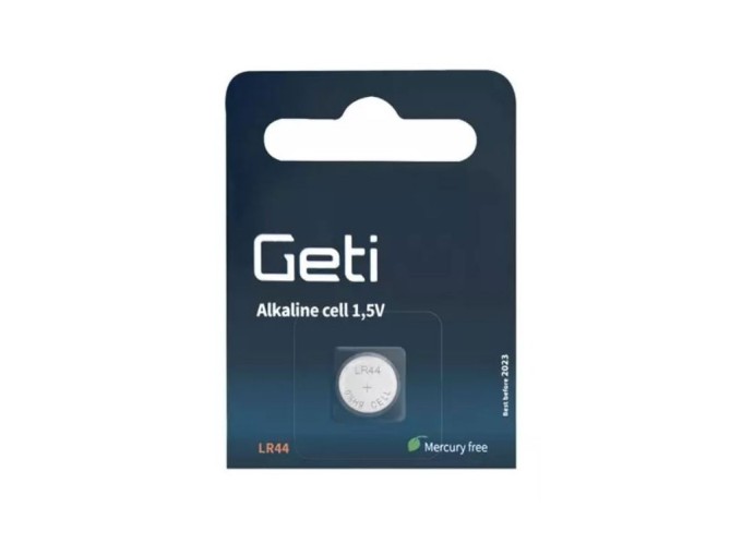 LR44 Alkalická Batéria Geti AG13