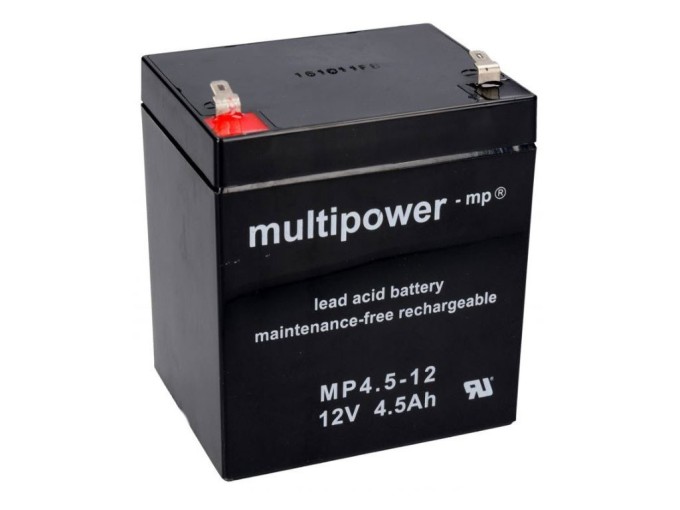 Olovený akumulátor 12V 4,5Ah MP4.5-12 Multipower