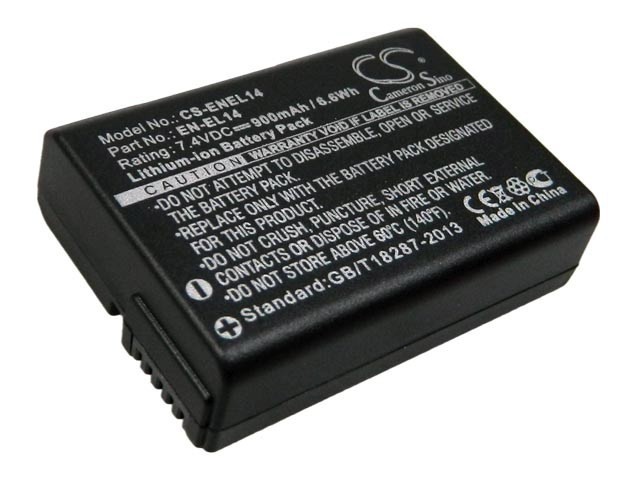 Náhradná batéria Nikon EN-EL14a pre D3300, D5300, D5500