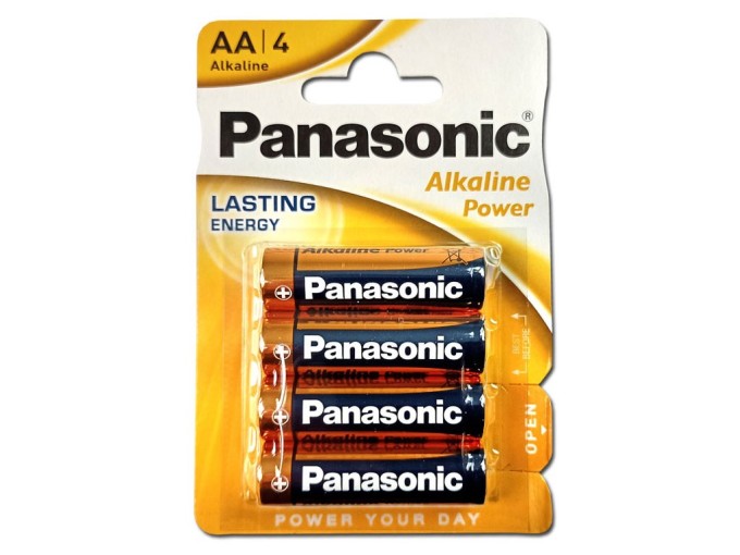 Panasonic Lasting Power Alkaline AA Batérie LR6APB/4BP - 4ks