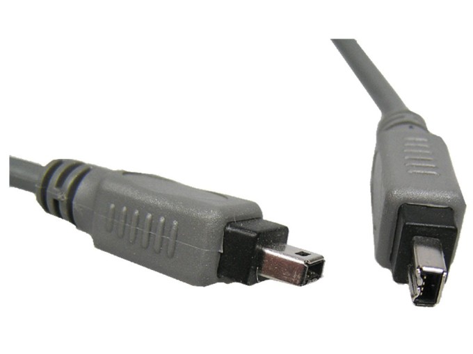 FireWire kábel 4 pin / 4 pin, 3m