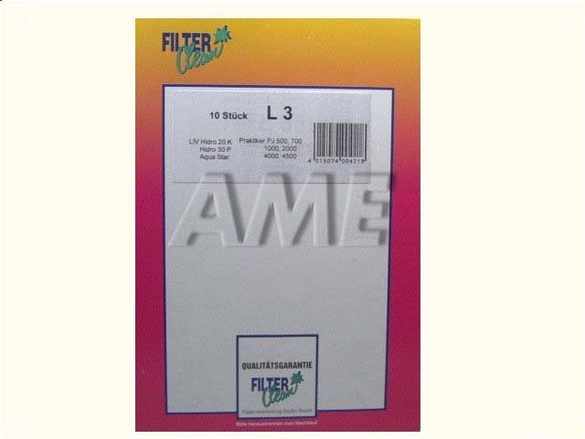 Sáčky do vysávača DE LONGHI a PRIVILEG L3 - Sada 10 ks