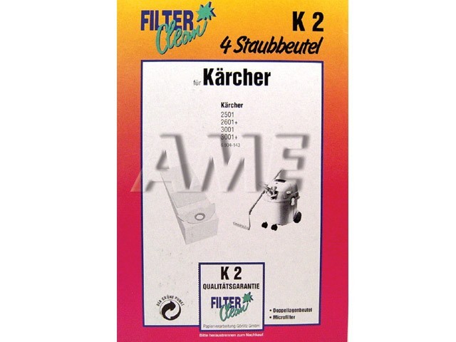 Sáčky do vysávača KÄRCHER K2 - Sada 4 ks