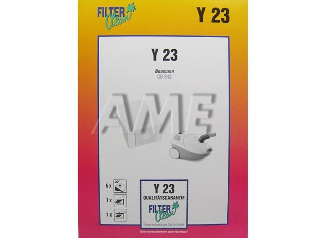 Sáčky do vysávača Boomann Y23 - Sada 5ks s filtrom