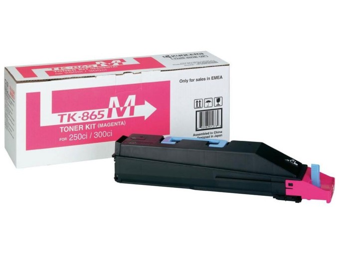 Originálny toner kit Kyocera Mita TK865M pre 250Ci, 300Ci, 400Ci, 500Ci - Magenta