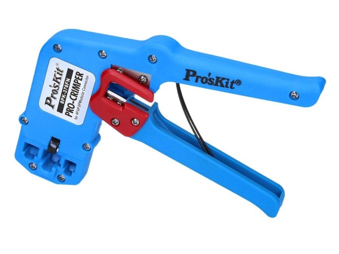 Krimpovacie kliešte ProsKit 8PK376FN pre RJ11, RJ12, RJ45