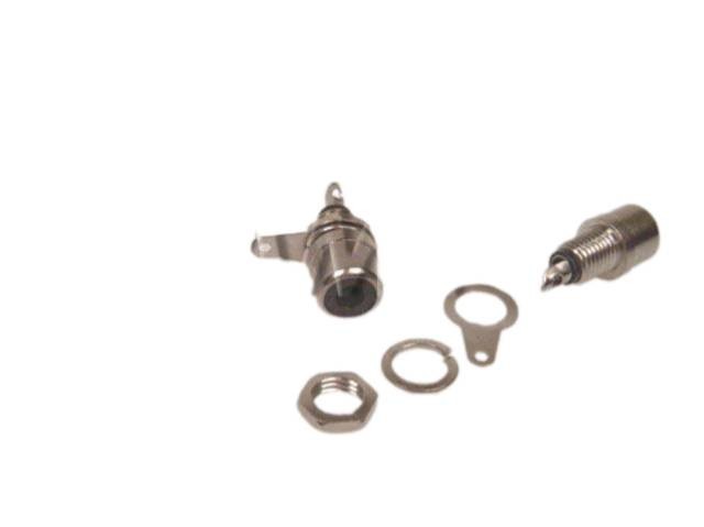 CINCH Konektor Panelová Samica čierna