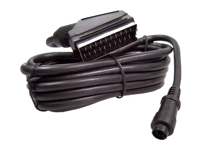 SCART Kábel pre 8pin Kameru 3m - Stereo