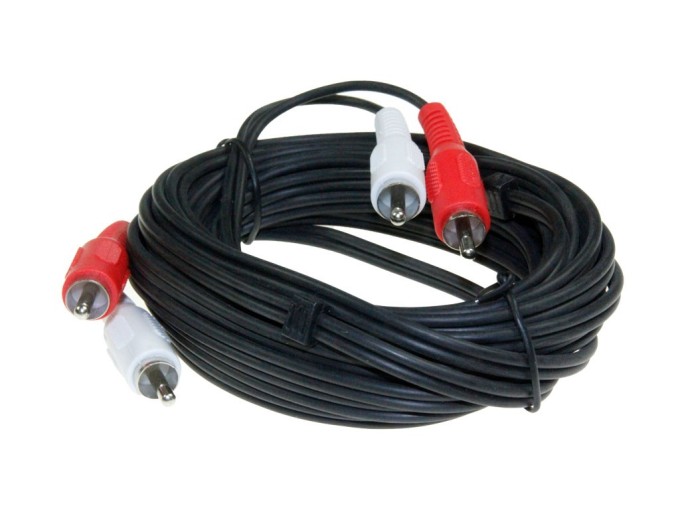 Audio Kábel 2xCINCH / 2xCINCH 5m