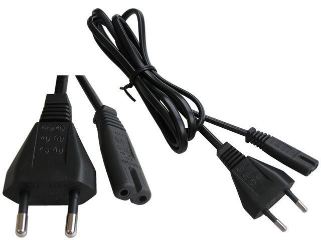 Sieťový napájací kábel 2m s eurokonektorom pre spotrebnú elektroniku