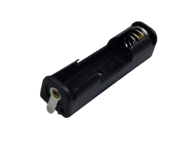 Puzdro na batérie 1x AAA s pájecími vývodmi