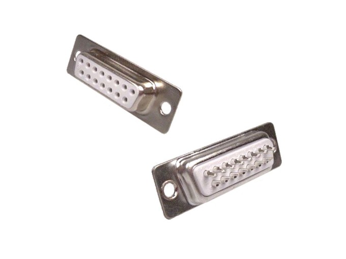 Panelový konektor CANNON 15 pin - samica