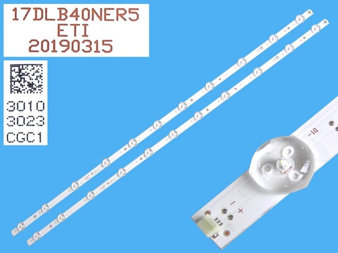 LED podsvietenie sada Vestel 23620219 - 2 pásky 745mm D-LED BAR 17DLB40NER5