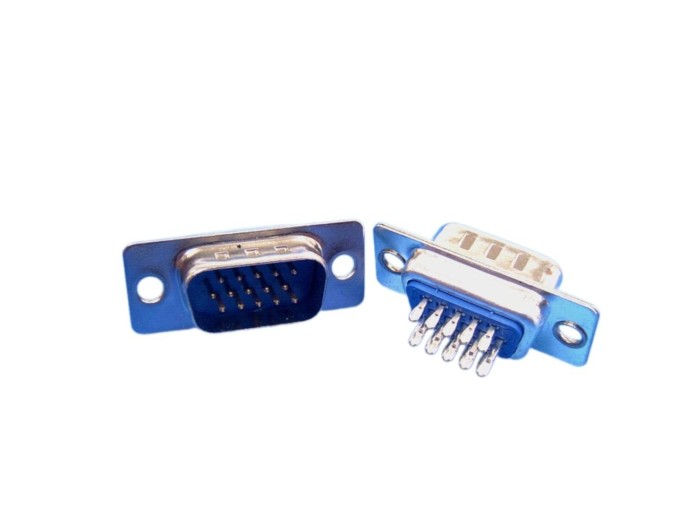 Panelový konektor CANNON 15/3x5 pin - samec