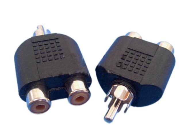 Redukcia CINCH na 2x CINCH - rozdvojka