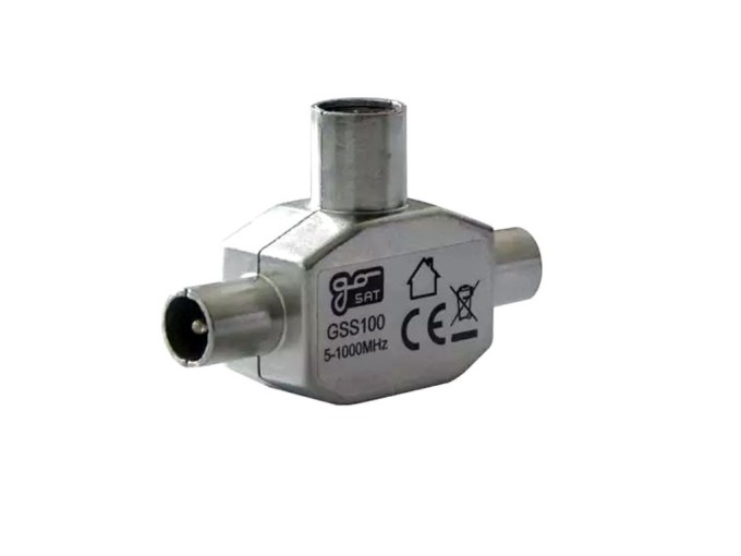 Gosat GSS100 Anténny rozbočovač TV s 2 výstupy