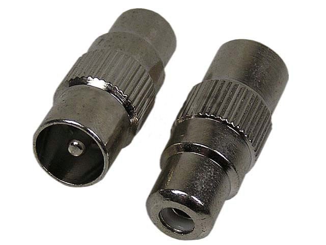 Redukcia konektora IEC na CINCH samec/samica