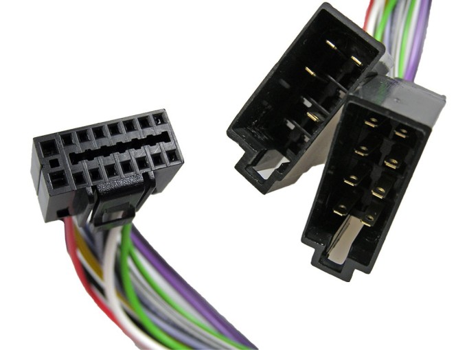 Kábel redukcia ISO pre autorádiá KENWOOD ZRS-45